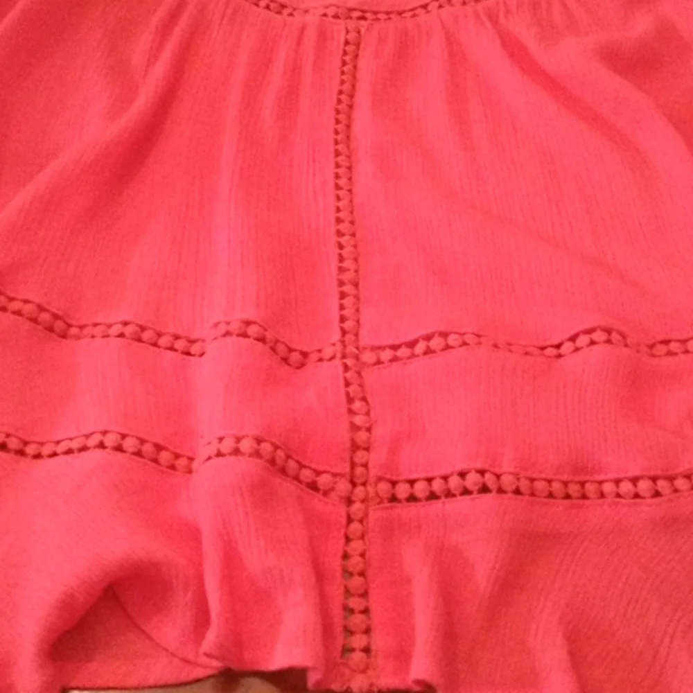 NWT🎁FREE GIFT IS INCLUDED🎁Summer Top Blouse Knitted Inlays, Bell Sleeve - Picture 11 of 13